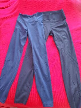 Two for the Price of One: MPG Women's Active Leggings Duo (Black and Navy)